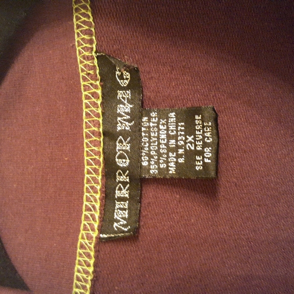 Purple/Green Jacket Mirror Image Jacket - Picture 5 of 7